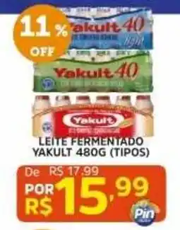 Pinheiro Supermercado Leite fermentado yakult oferta