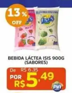 Pinheiro Supermercado Bebida Láctea Isis oferta