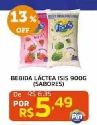 Pinheiro Supermercado Bebida Láctea Isis oferta