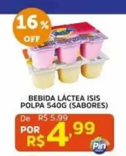 Pinheiro Supermercado Bebida Láctea Isis oferta