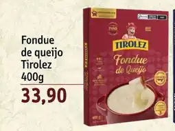 Sonda Fondue de queijo Tirolez oferta