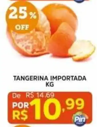 Pinheiro Supermercado Tangerina importada oferta