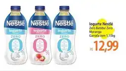 Atacadão Nestlé - iogurte zero batido/ zero morango garofa oferta