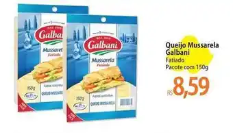 Galbani - queijo mussarela fatiado