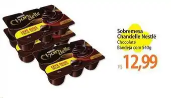 Nestlé - sobremesa chandelle