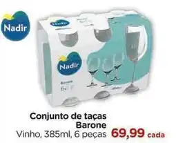Carrefour Nadir - conjunto de taças oferta