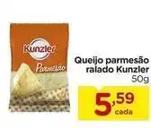 Carrefour Kunzler - queijo parmesão ralado oferta
