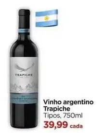 Carrefour Trapiche - vinho argentino oferta