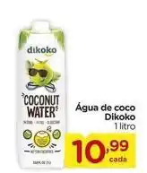 Carrefour Dikoko - água de coco oferta