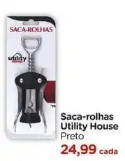 Carrefour Utility - saca-rolhas house oferta