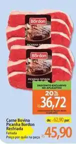 Atacadão Bordon - carne bovina picanha reffriada oferta