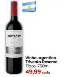Carrefour Trivento - vinho argentino reserve oferta