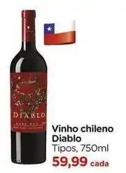 Carrefour Vinho chileno diablo oferta