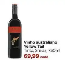 Carrefour Yellow - vinho australiano tail oferta