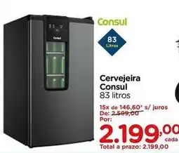 Carrefour Consul - cervejeira oferta