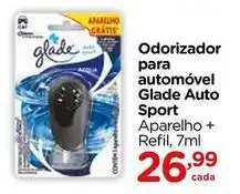 Carrefour Glade - odorizador para automóvel auto sport oferta