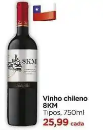 Carrefour Vinho chileno oferta