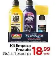 Carrefour Proauto - kit limpeza oferta