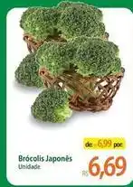 Atacadão Japonês - brócolis japonês oferta