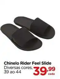Carrefour Rider - chinelo feel slide oferta