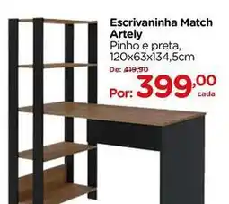 Carrefour Escrivaninha match artely oferta