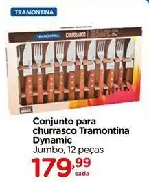 Carrefour Tramontina - conjunto para churrasco dynamic oferta