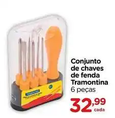 Carrefour Tramontina - conjunto de chaves de fenda oferta