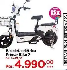 Carrefour Primar - bicicleta elétrica bike 7 oferta