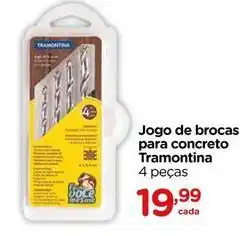 Carrefour Tramontina - jogo de brocas para concreto oferta