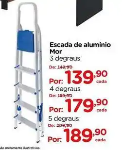 Carrefour Escada de aluminio mor oferta