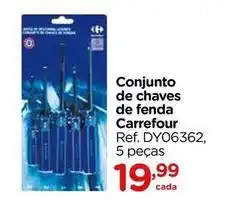 Carrefour Carrefour - conjunto de chaves de fenda oferta