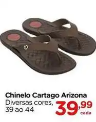 Carrefour Cartago - chinelo arizona oferta