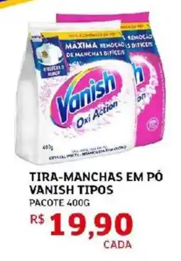 Assaí Atacadista Tira-manchas em pó vanish tipos oferta