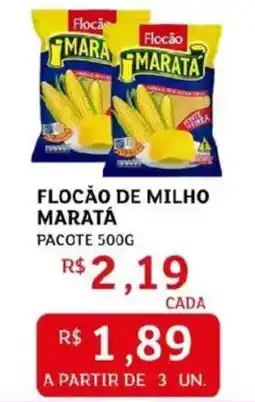 Assaí Atacadista Flocão de milho maratá oferta