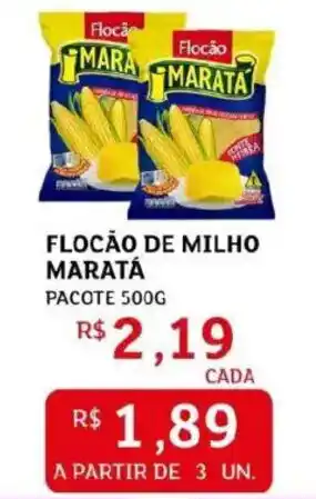 Assaí Atacadista Flocão de milho maratá oferta