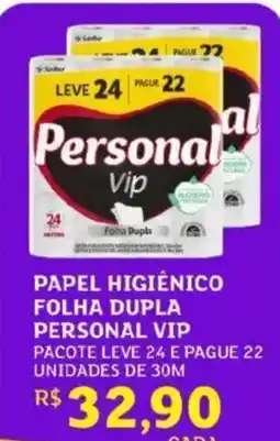 Assaí Atacadista Papel higiênico folha dupla personal vip oferta