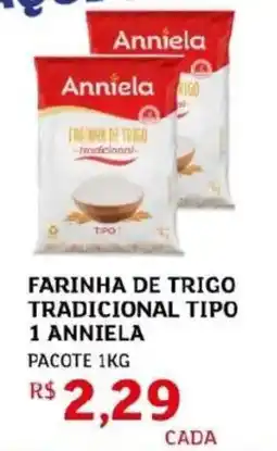 Assaí Atacadista Farinha de trigo tradicional tipo 1 anniela oferta