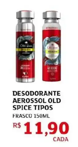 Assaí Atacadista Desodorante aerossol old spice tipos oferta
