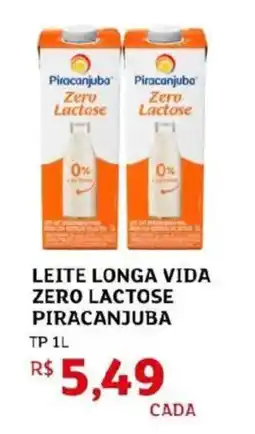 Assaí Atacadista Leite longa vida zero lactose piracanjuba oferta