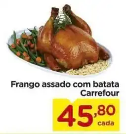 Carrefour Frango assado com batata oferta