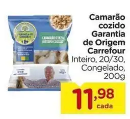 Carrefour Camarão cozido oferta