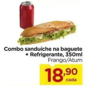 Carrefour Combo sanduíche na baguete oferta