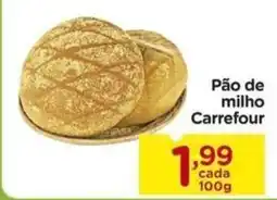 Carrefour Pão de milho Carrefour oferta