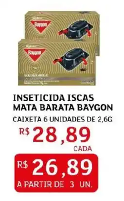 Assaí Atacadista Inseticida iscas mata barata baygon oferta