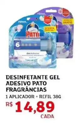 Assaí Atacadista Desinfetante gel adesivo pato fragrâncias oferta