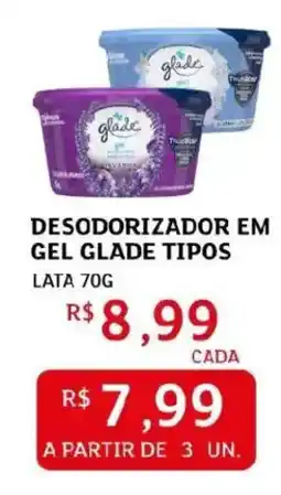 Assaí Atacadista Desodorizador em gel glade tipos oferta
