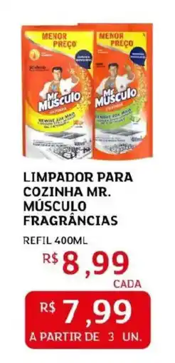 Assaí Atacadista Limpador para cozinha mr. músculo fragrâncias oferta