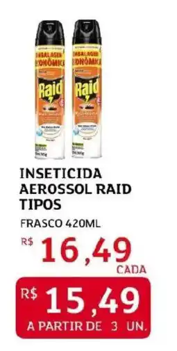 Assaí Atacadista Inseticida aerossol raid tipos oferta