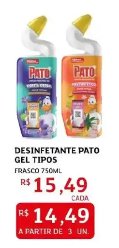 Assaí Atacadista Desinfetante pato gel tipos oferta