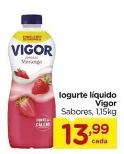 Carrefour logurte liquido vigor sabores oferta